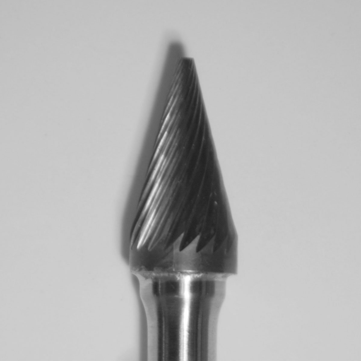 Buffalo Dental TOUGH Carbide burs, 1/4″ Shank, 3/8″ Head Lathe Burs 3/8" Cone (B3/8) Dual Cut Regular HP Carbide Bur