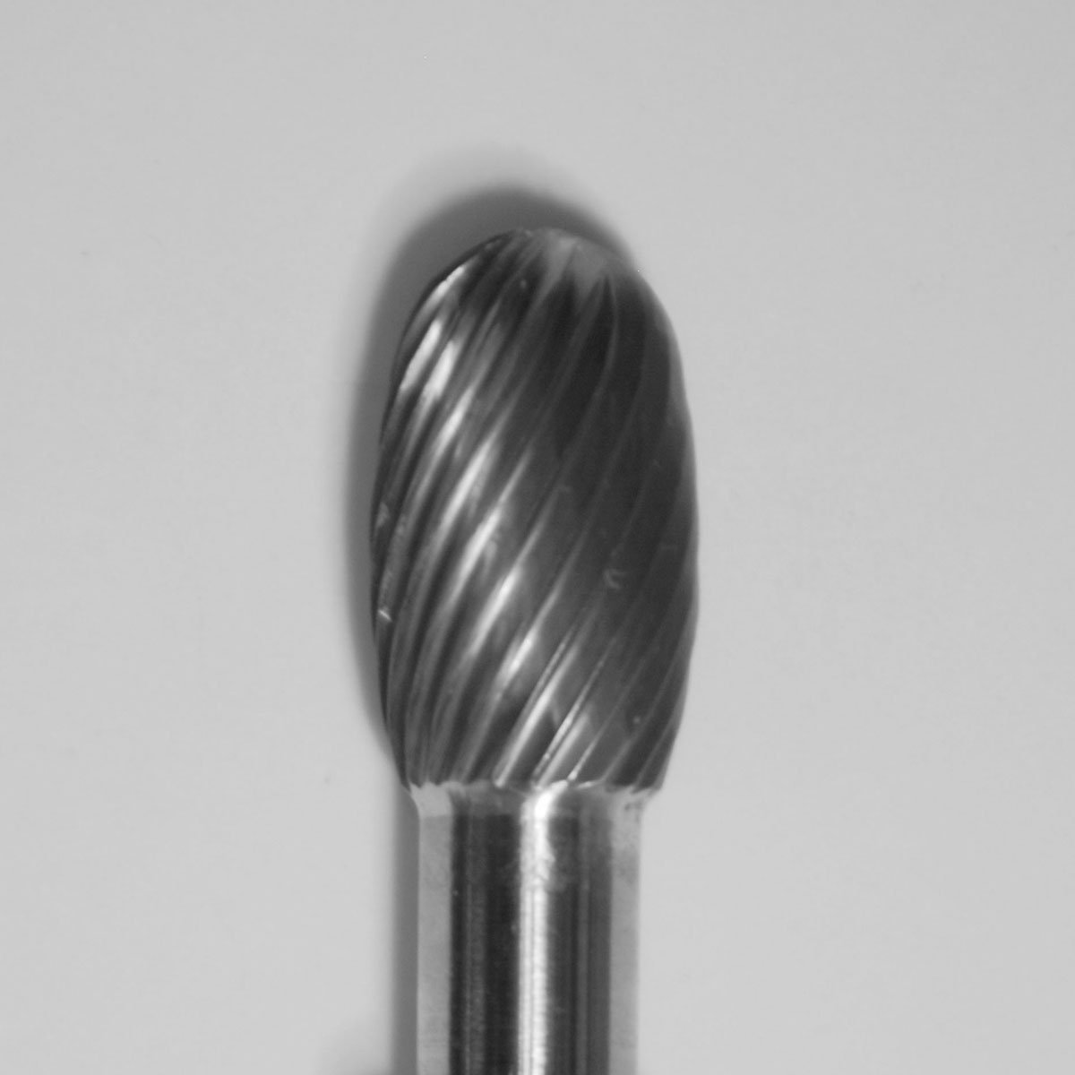 Buffalo Dental TOUGH Carbide burs, 1/4″ Shank, 3/8″ Head Lathe Burs 3/8" Egg (D3/8) Dual Cut Regular HP Carbide Bur