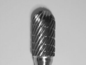  Buffalo Dental TOUGH Carbide burs, 1/4″ Shank, 3/8″ Head Lathe Burs 3/8" Barrel (F3/8) Dual Cut Carbide Bur 