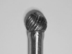  Buffalo Dental TOUGH Carbide burs, 1/4″ Shank, 3/8″ Head Lathe Burs 3/8" Ball (G3/8) Dual Cut Regular HP Carbide Bur