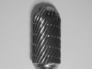 Buffalo Dental TOUGH Carbide burs, 1/4″ Shank, 1/2″ Head Lathe Burs 1/2" Barrel (F1/2) Dual Cut Carbide Bur