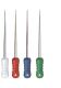 3D Dental Finger Spreaders Stainless Steel 21mm, #15, 6/Pk