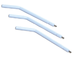 3D Dental Safe Tip EZ Type Air/Water Tips Metal Core Clear 150/Pk