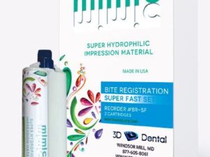 3D Dental Bite Registration Impression Material 2/Pk Fast Set