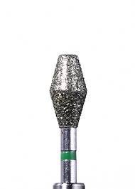 3D Dental Barrel Diamond Bur Coarse, 811-033C 10/Pk