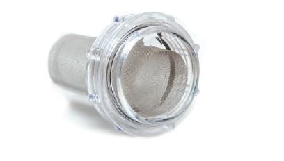 3D Dental EVACUATION TRAP #2350 3 1/2" X 4 3/8") 8/BOX FINE SCREEN)