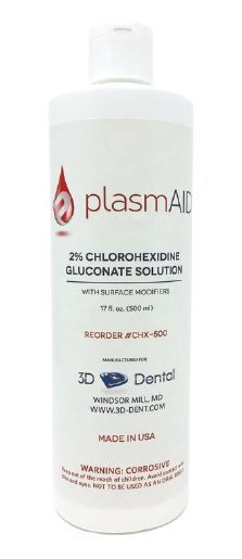 3D Dental Chlorohexidine Gluconate Solution 2% 500ml