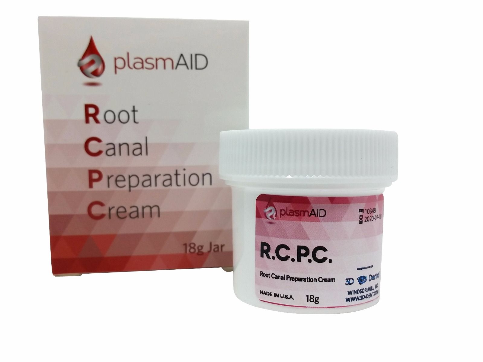 3D Dental Root Canal preparation Cream
