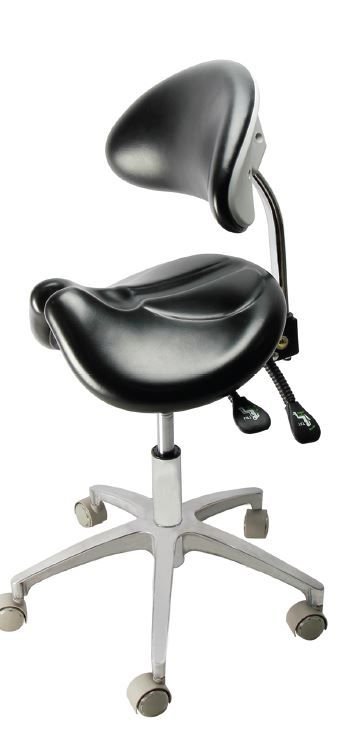 3D Dental Saddle Stool Blue