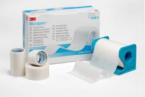 3M Micropore Surgical Tape - Paper Surgical Tape , 2" x 10 yds , Dispenser Pack , 6 rl/bx