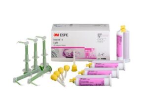 Imprint™ 4 Light, 4 cartridges + Yellow Mixing Tips and Intraoral Syringes