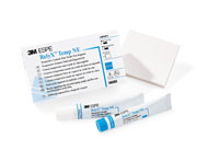 RelyX Temp NE non-eugeno Contains: 1 x 13g tube catalyst, 1 x 30g tube base, 1 mixing pad
