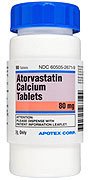 Apotex Corp. Atorvastatin Calcium Tablets 80mg*, 90 Tablets