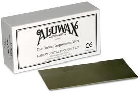 Aluwax Denture sheets 2¾" x 5½" x 1/16" 28/box