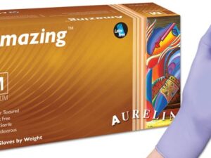 Supermax Aurelia Amazing nitrile gloves x-small 300/box ( TransBlue Gloves )