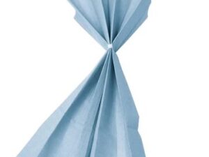 Avalon Papers Exam Gowns, Tissue/Poly/Tissue, Blue, 50/cs