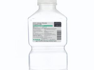 B BRAUN 1000mL 0.9% Sodium Chloride Irrigation USP in Plastic Container 