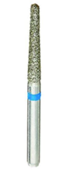 Dental Diamond Bur for High Speed Air Turbine Handpiece - 850-016 Medium ROUND END TAPER  10pcs