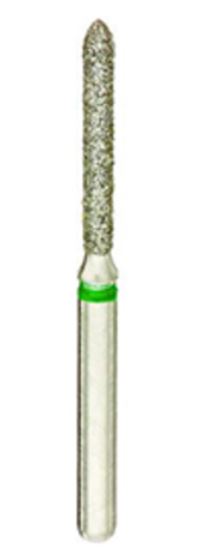 Dental Diamond Bur for High Speed Air Turbine Handpiece - 879-012 Medium MODIFIED CHAMFER10pcs