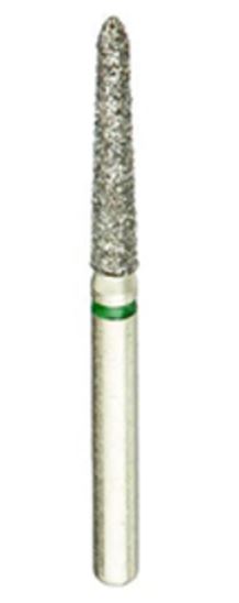 Dental Diamond Bur for High Speed Air Turbine Handpiece - 879K-016 Coarse MODIFIED CHAMFER10pcs