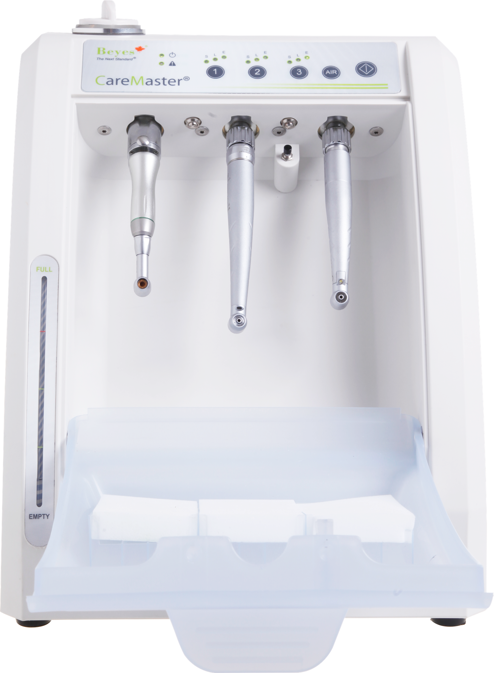 Beyes Dental Canada Inc. Handpiece Maintenance - CareMaster, Automatic Handpiece Maintenance, 2 Turbines & 1 E-Type, 110V-220V