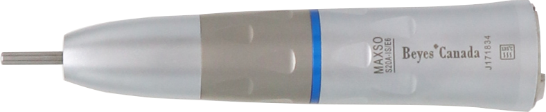 Beyes Dental Canada Inc. Electric Handpiece Attachment - S20A-IS/E6, Straight Nose Cone, 1:1, Internal Spray, Fiber-Optic