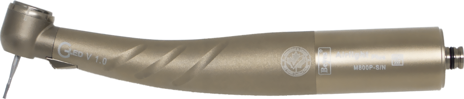 Beyes Dental Canada Inc. High Speed Air Turbine Handpiece - M800P-M/N, NSK Backend, Triple Spray, Direct-LED