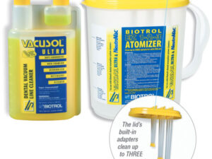 Biotrol Vacusol Evacuation System Cleaner Concentrated Liquid Starter Kit