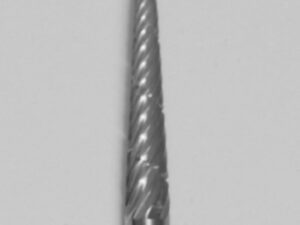 Buffalo Dental TOUGH Carbide Lab burs, 3/32″ Shank Taper Fissure (31P) Dual Cut Regular HP Carbide Bur 