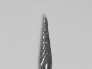 Buffalo TOUGH Carbide Lab burs, 3/32″ Shank Small Cone (41P) Dual Cut Regular HP Carbide Bur 