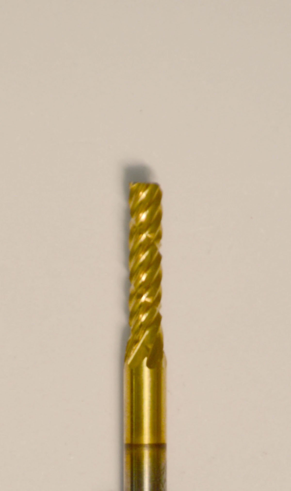 Buffalo Dental Gold Cap Lab Burs, 3/32″ Shank Taper Fissure (32P) TNT-Coated Dual Cut Regular HP Carbide Bur