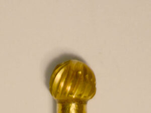 Buffalo Dental Gold Cap Lab Burs, 3/32″ Shank Round (52D) TNT-Coated Dual Cut Regular HP Carbide Bur 