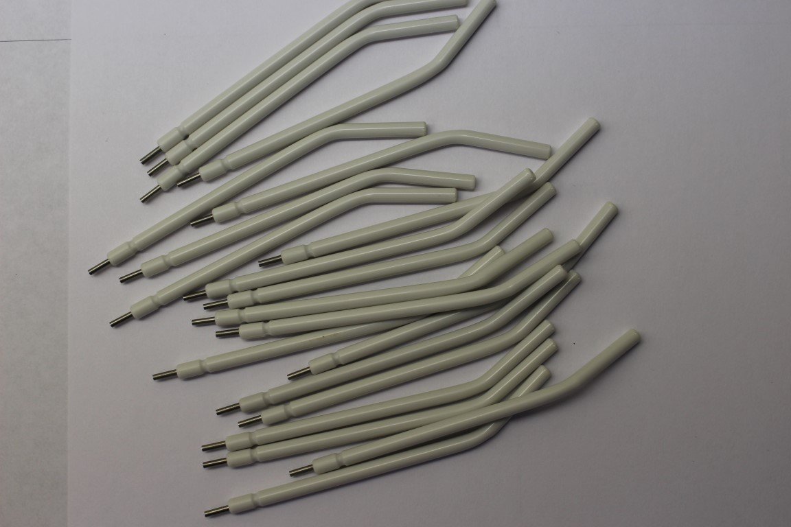 TMG Disposable Air Water Syringe Tips.White Tip/metal core, 250/Box