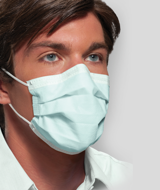 Crosstex Ultra™ Earloop Mask - ASTM Level 3 - blue - 40/bx