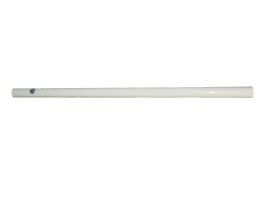 DCI Post, Light, 48" x 2" OD, White