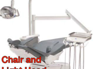 DCI Reliance Over the Patient Automatic Dental Unit with PMU, Gray
