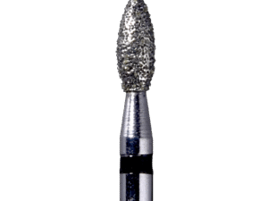 Defend 368-018SC Super coarse grit, Egg/Football diamond burs, 10/Pk