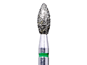 Defend 368-020C Coarse grit, Egg/Football diamond burs, 10/Pk