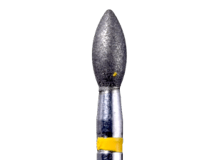Defend 368-023SF Super fine grit, Egg/Football diamond burs, 10/Pk
