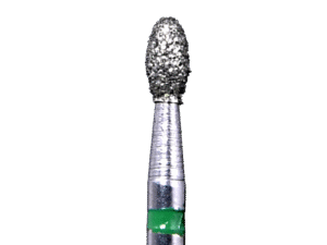 Defend 379-016C Coarse grit, Egg/Football diamond burs, 10/Pk