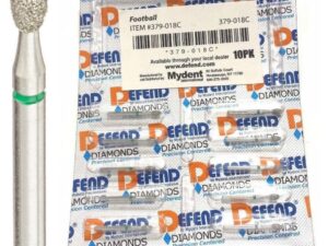 Defend DIAMOND BUR -  FOOTBALL 379-018C - 10/BURS