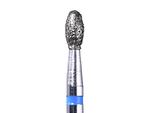 DEFEND DIAMOND BURS FOOTBALL #368-018C COARSE RED 10/PK