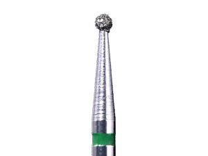 Defend 801-012C Coarse grit, Round diamond burs, 10/Pk
