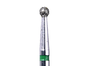Defend 801-016C Coarse grit, Round diamond burs, 10/Pk
