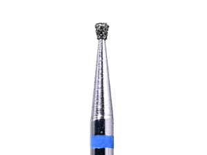 Defend 805-010M Medium grit, Inverted Cone diamond burs, 10/Pk
