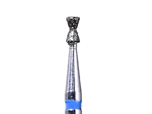 Defend 813-014M Medium grit, Double Inverted Cone diamond burs, 10/Pk