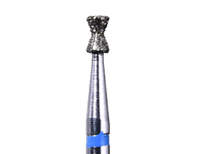 Defend 813-016M Medium grit, Double Inverted Cone diamond burs, 10/Pk