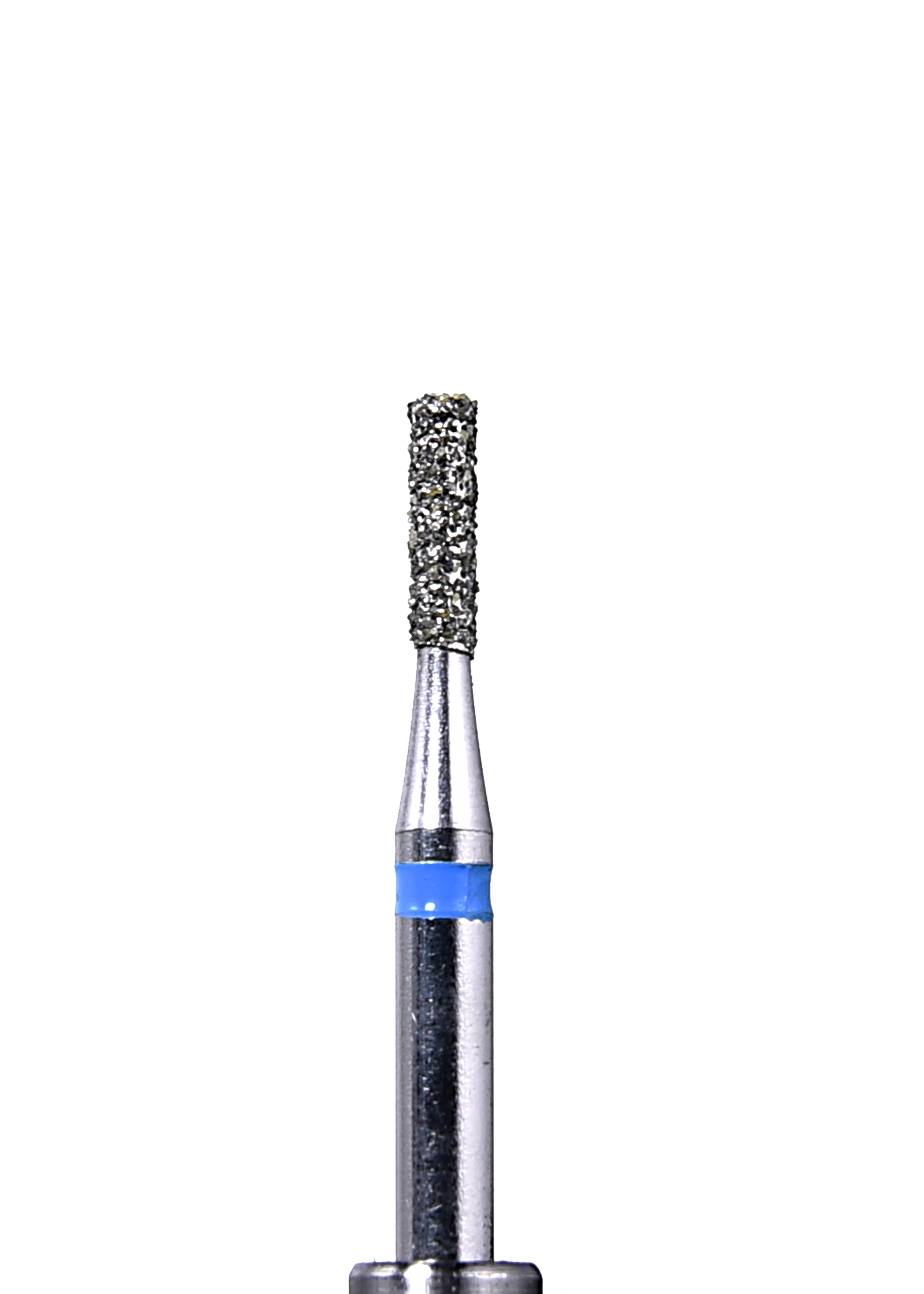 Defend 835-012M Medium grit, Flat end cylinder diamond burs, 10/Pk