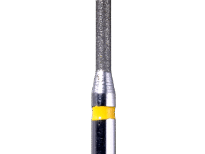 Defend 836-012SF Super fine grit, Flat end cylinder diamond burs, 10/Pk