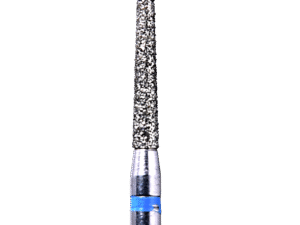 DEFEND DIAMOND FLAT END TAPER BURS #847-014M MEDIUM GREEN 10pc/1Pk